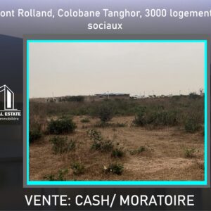 mont rolland, colobane tanghor, lotissement extension apha thiombane iii