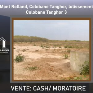 mont rolland, colobane tanghor, lotissement extension apha thiombane iii